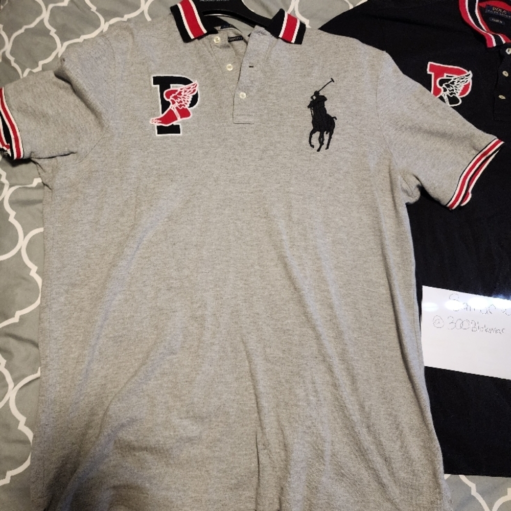 Polo Ralph Lauren P-Wing Gray Polo Shirt